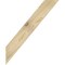 Ekena Millwork 6"W x 28"D x 34"H Traditional Rough Sawn Knee Brace, Douglas Fir BRC06X28X34TRA00RDF - alternate 4